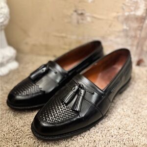 Allen Edmonds Black Tassel Loafers for Men